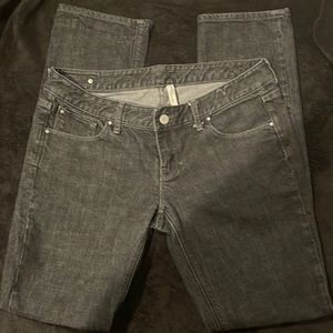 Denim Lab jeans, size 8, ultra low cut, boot leg skinny jeans, good condition